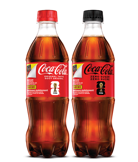 Coca-Cola® Original and Coca-Cola® Zero Sugar